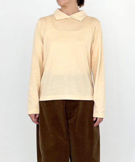 100% a hundred percent リネンノースリーブプルオーバー 100% a hundred percent リネンノースリーブプルオーバー