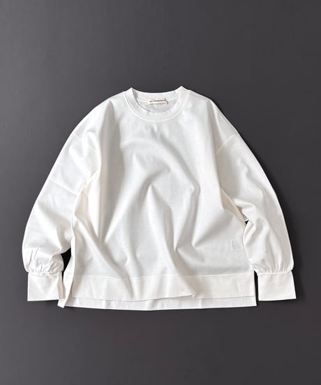 【オーガニックポンチ】 ラフに着られて品がよい、上質カットソー / 1168025