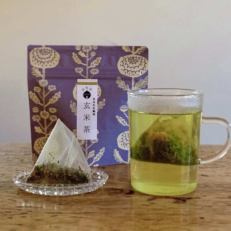 玄米茶ティーバッグ5ケ入り | まるたま茶屋