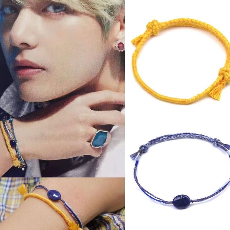 BTS V テテ着用　正規品　ブレスレット17cm BTS V テヒョン テテ 着用モデル conmade 正規品 トリニティ原石