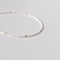 ホワイトゴールドポイントネックレス ASMAMA 正規品 SEVENTEEN ジョシュア 着用モデル
