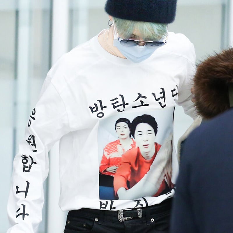 BTSジミンTシャツ・アノラック（Mサイズ） BTSジミンTシャツ・アノラック（Mサイズ） 防弾少年団(BTS