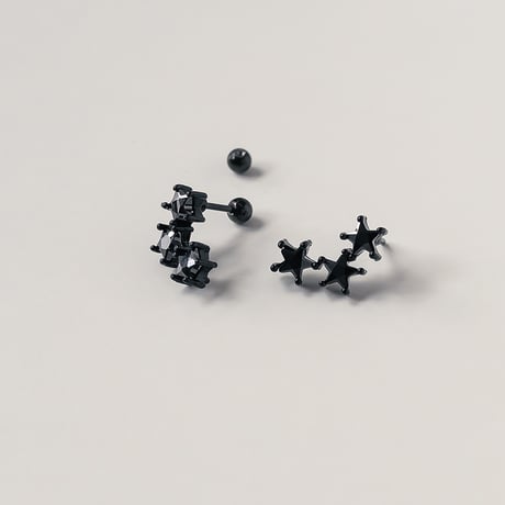 2color 1pc シャインラインピアス ASMAMA 正規品 TXT ヨンジュン 着用モデル