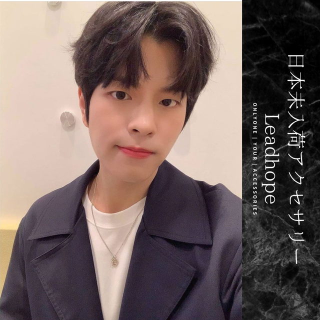925SILVER 8size ハートキーネックレス stray kids ヒョンジン 着用モ