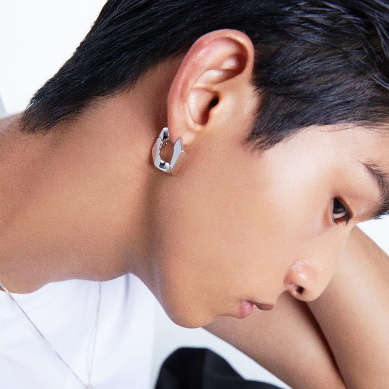 251 Single Chain Unit Earring [NUMBERING] 正規品