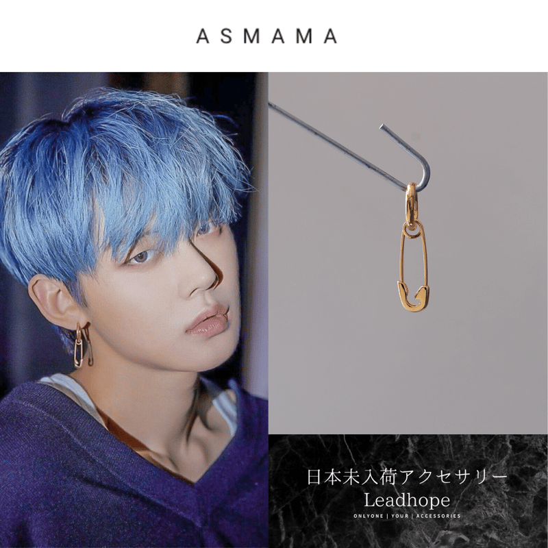 2color 1pc ブリリアン ピアス イヤリング ASMAMA 正規品 TXT