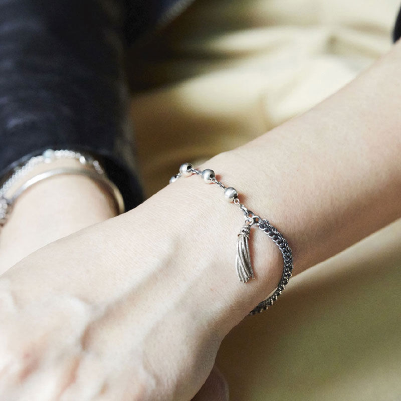HANNA543 正規品 B386S 925SILVER ブレスレット BTS テテ HANNA543 正規品 B386S 925SILVER ブレスレット BTS テテ