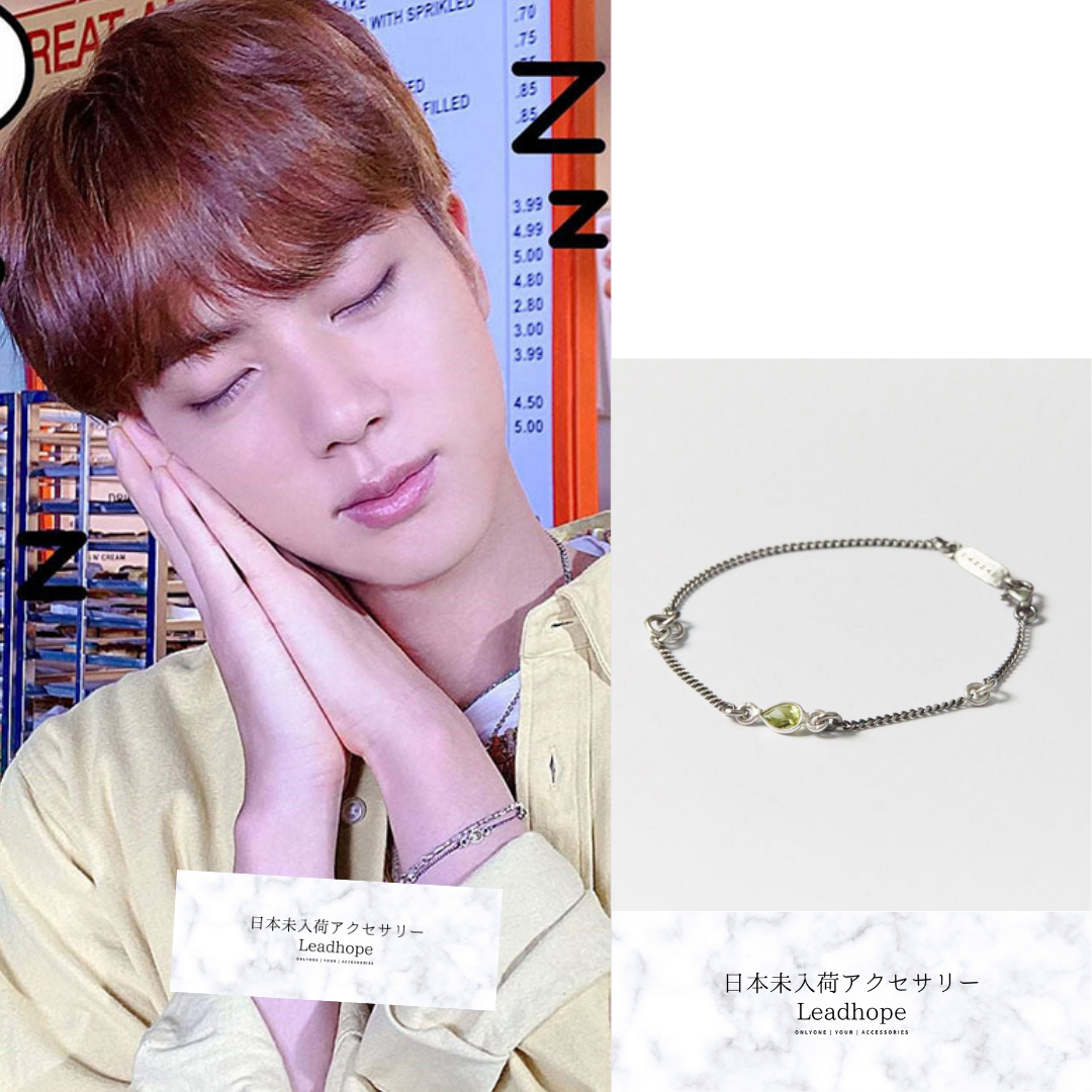 HANNA523 正規品 B567 925SILVER ブレスレット BTS ソクジン JIN