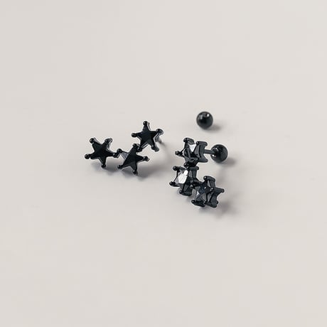2color 1pc シャインラインピアス ASMAMA 正規品 TXT ヨンジュン 着用モデル