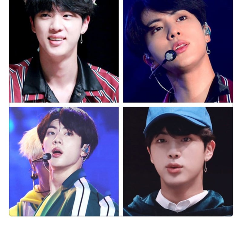 BTS ダルマジュン　ツインリング　ピアス　未開封　2点セット　公式　シルバー BTS ダルマジュン ツインリング ピアス 未開封 2点セット 公式