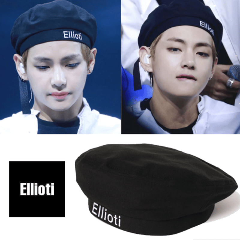 ベレー帽 着用 レディース メンズ 弱々しく BTS テテ V テヒョン