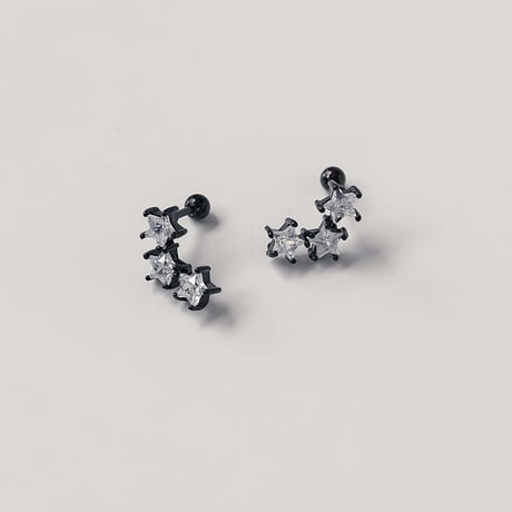 2color 1pc シャインラインピアス ASMAMA 正規品 TXT ヨンジュン 着用モデル