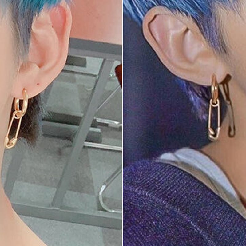 2color 1pc ブリリアン ピアス イヤリング ASMAMA 正規品 TXT