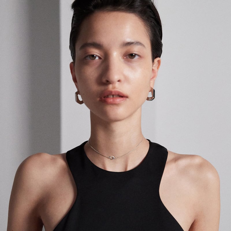 251 Single Chain Unit Earring [NUMBERING] 正規品