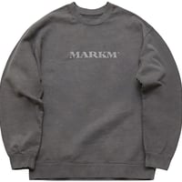 2color Bold Logo Pigment Sweatshirts ロゴスウェット MARKM 正規品 BTS ジョングク 着用モデル