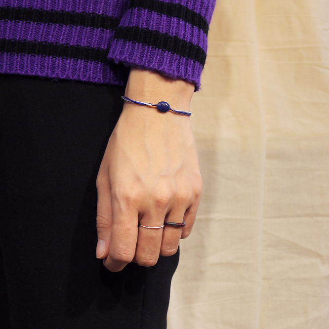 BTS V テテ着用　正規品　ブレスレット16cm Qoo10] HANNA543 [BTS V テテ着用］正規品/B433