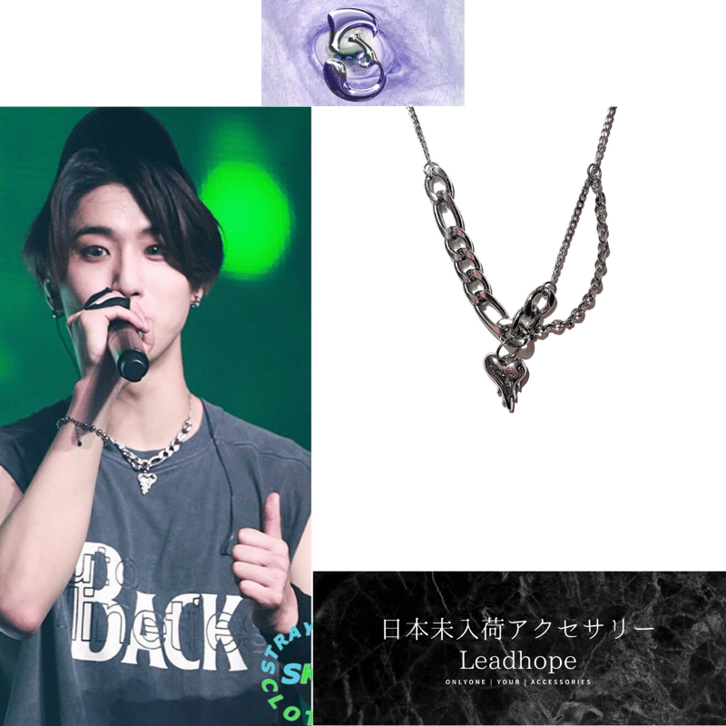 Dreamer ネックレス 3amgang 正規品 StrayKids ハン 着用モデル |