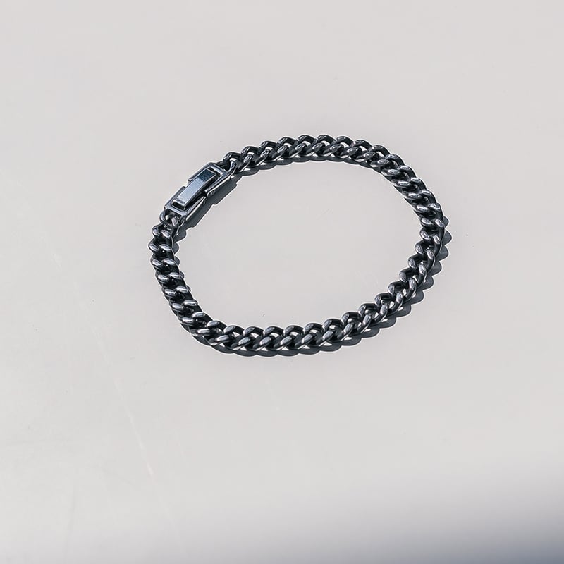 ダークスチールチェーンブレスレット ASMAMA 正規品 ENHYPEN