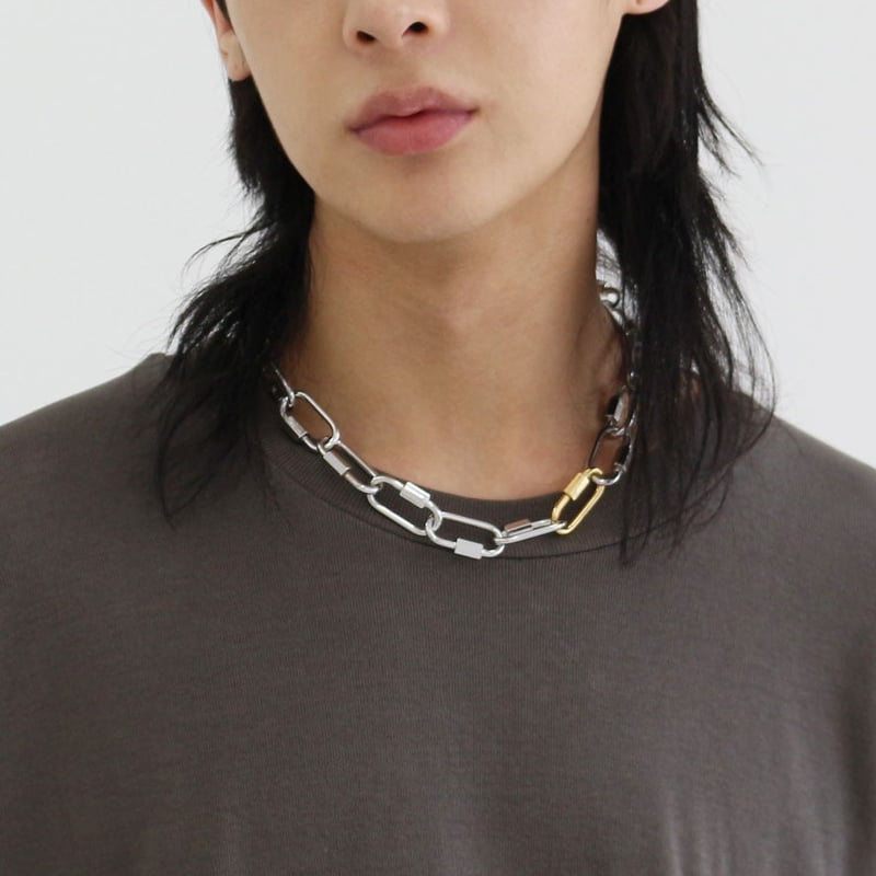 ビッグクリップコネクトネックレス BLACKPURPLE 正規品 ENHYPEN ソヌ