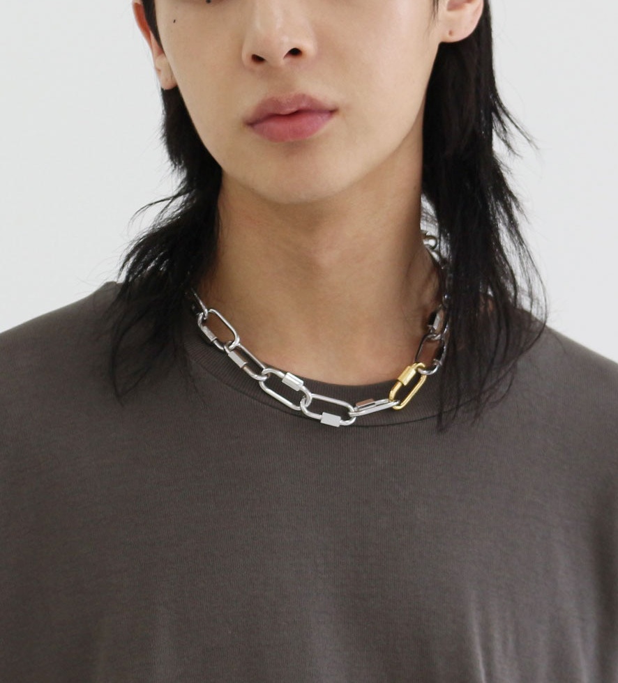 ビッグクリップコネクトネックレス BLACKPURPLE 正規品 ENHYPEN ソヌ