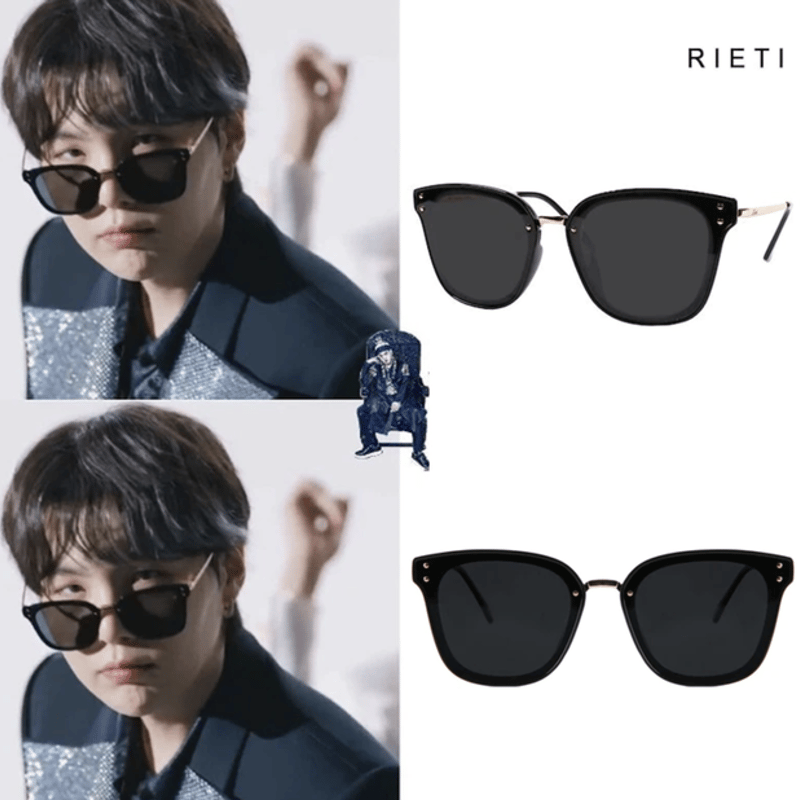 2color RIETI 正規品 サングラス BTS SUGA ユンギ MV BUTTER 着