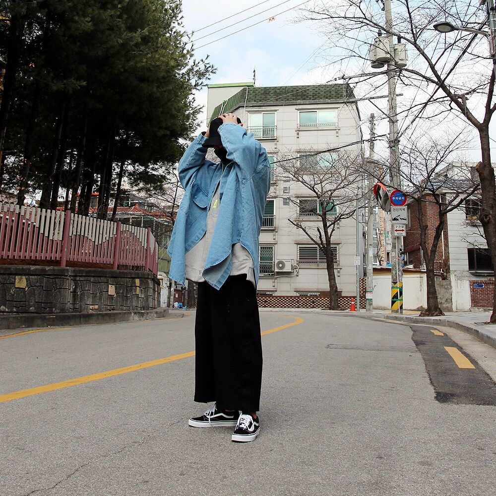 3color オーバーサイズデニムジャケット BTS ジョングク 着用