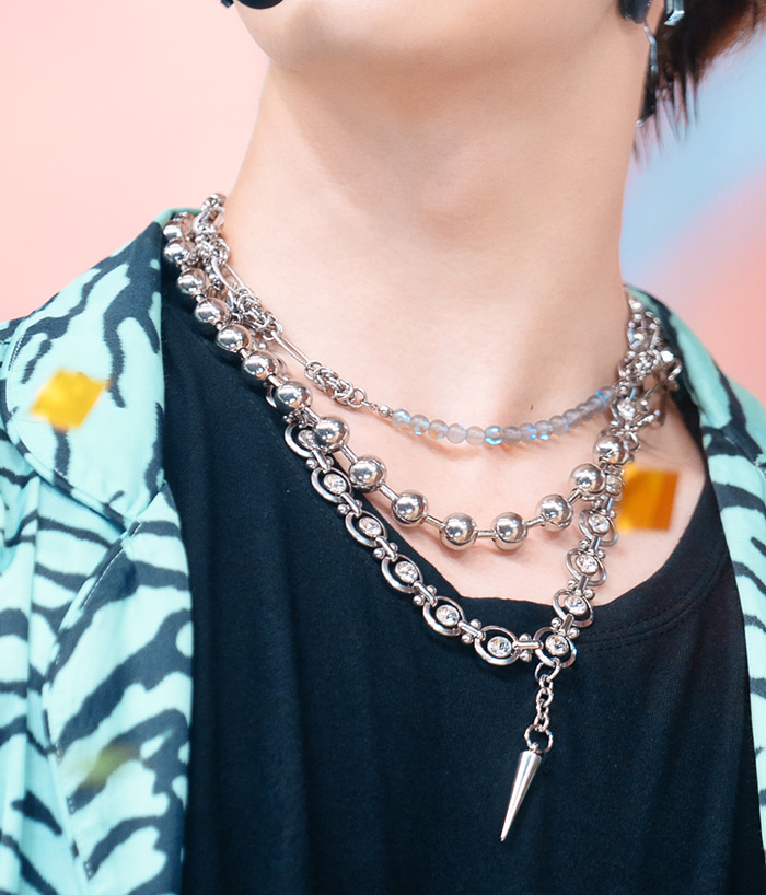 ボールドボールチェーンネックレス ASMAMA 正規品 SEVENTEEN ウォヌ