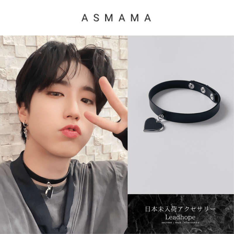 2color カラットチョーカー ASMAMA 正規品 StrayKids ハン 着用モデル