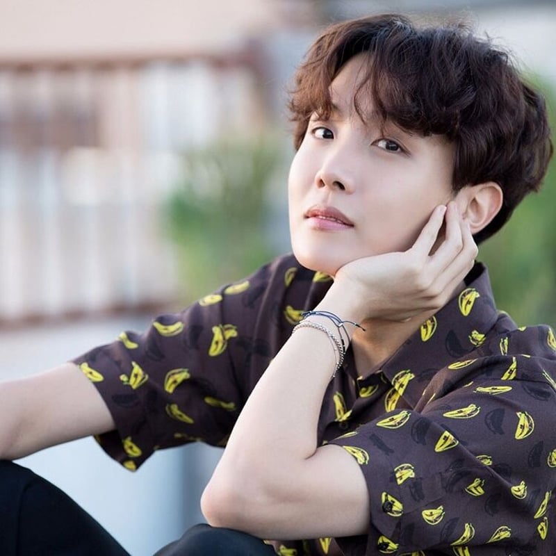 2set BTS J-HOPE ホソク ホビ 着用モデル シルバーチェーンポール
