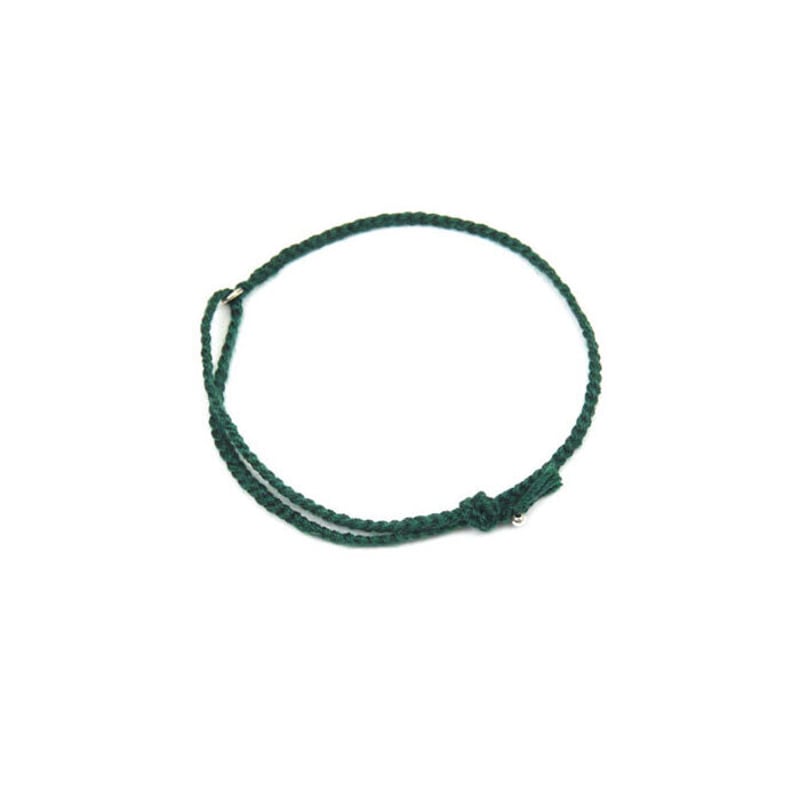 BTS V テテ テヒョン 着用モデル 手織りシルバービーズロープ