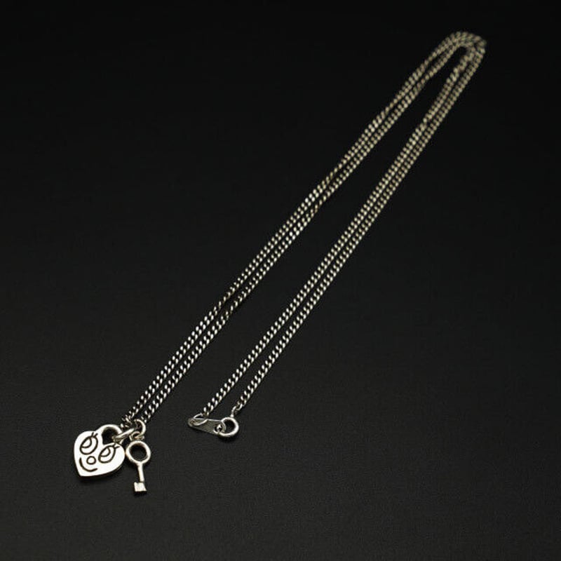 925SILVER 8size ハートキーネックレス stray kids ヒョンジン 着用モ