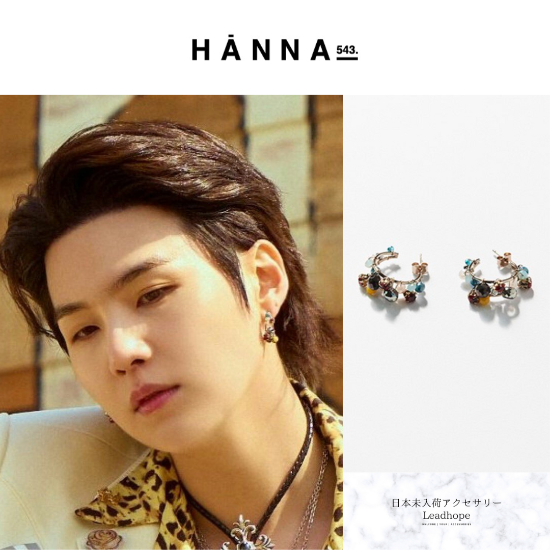 E422B ピアス HANNA543 正規品 BTS SUGA ユンギ That That M