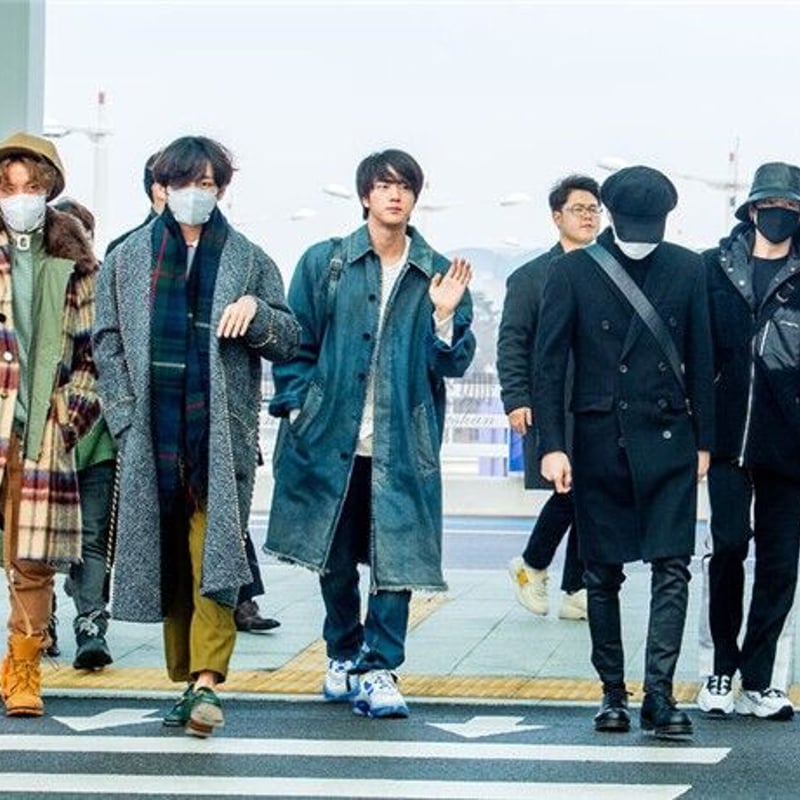 グリーンチェックマフラー ストール BTS V テテ 着用モデル 2020AW