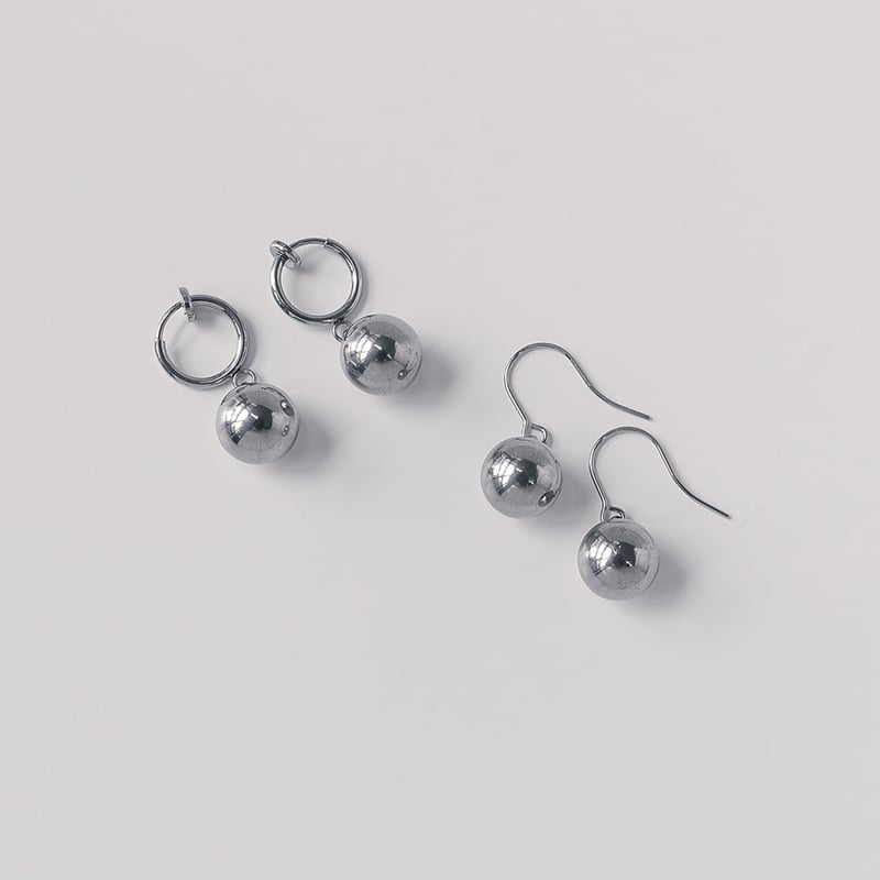 2pc 1pair スチールダランボール ピアス イヤリング ENHYPEN