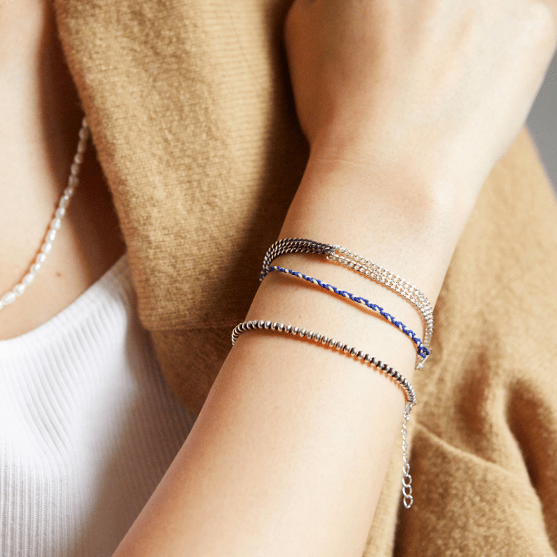 925SILVER B563 ブレスレット HANNA543 正規品 BTS J-HOPE ホ