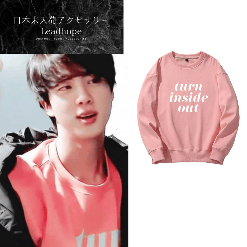 turn inside out スウェット BTS JIN ソクジン 着用モデル | 日本未入