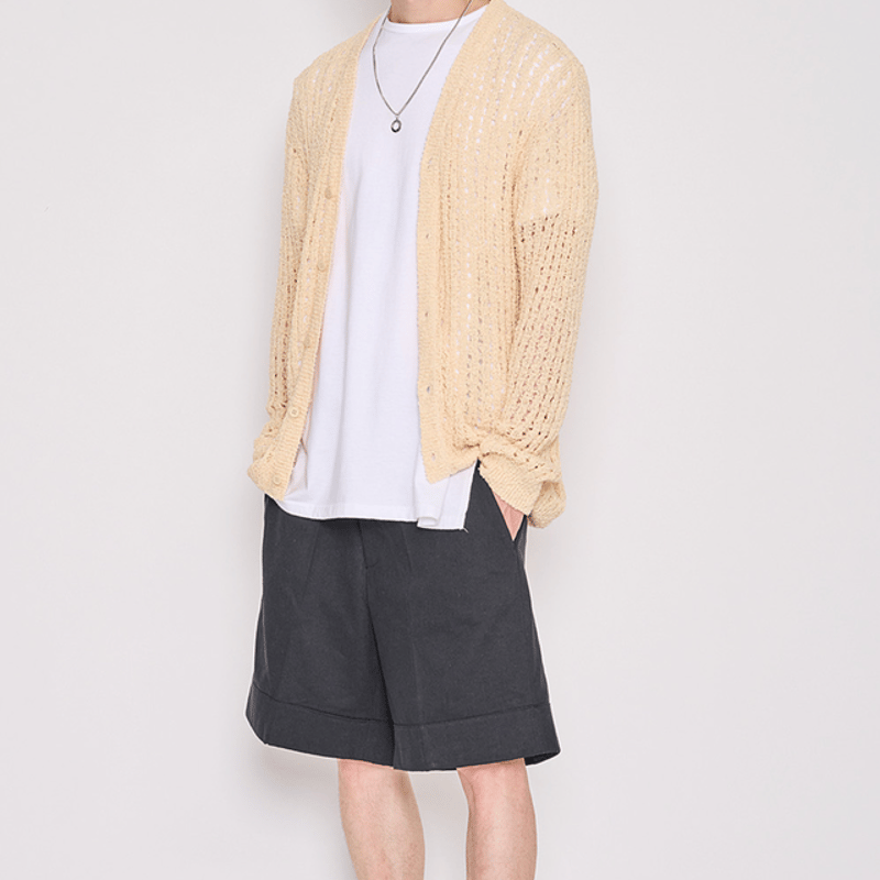 common-closet] 正規品 Summer net cardigan BTS V テ