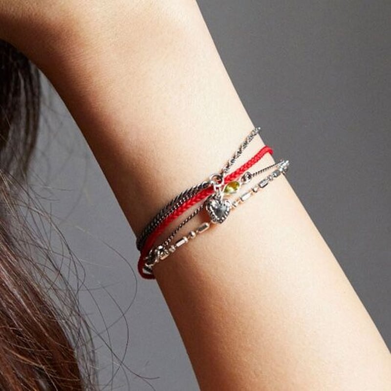 HANNA523 正規品 B567 925SILVER ブレスレット BTS ソクジン JIN