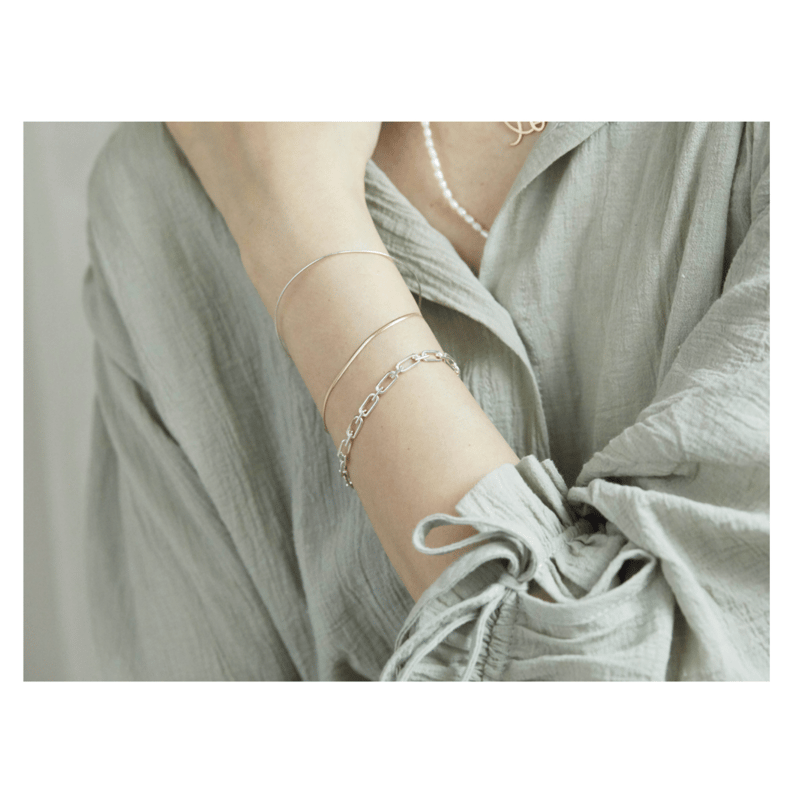 ☆BTS ジミン着用☆【HANNA543】☆B543S ブレスレッ.ト☆ 925SILVER B543S ブレスレット HANNA543 正規品 BTS JIMIN ジ