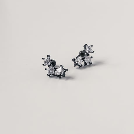 2color 1pc シャインラインピアス ASMAMA 正規品 TXT ヨンジュン 着用モデル