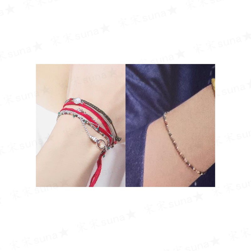 BTS V テヒョン テテ 着用モデル インドメノウ 天然石ブレスレット