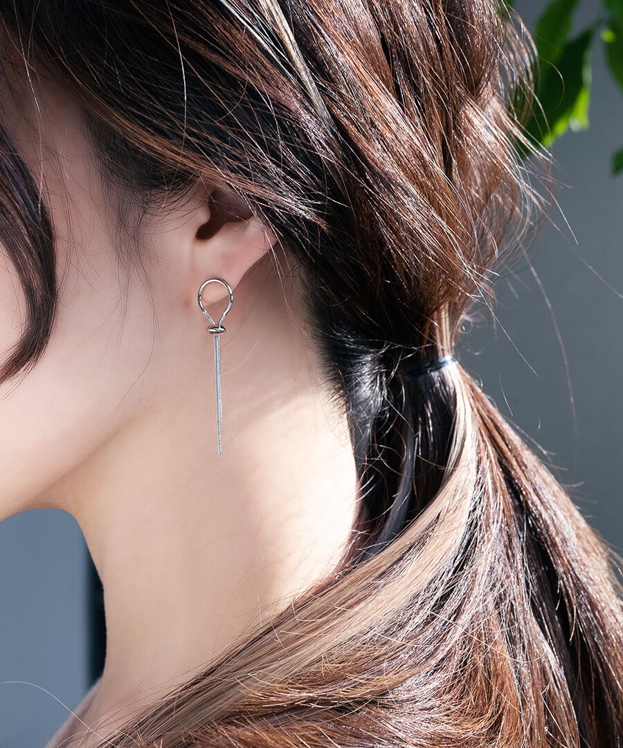 hazama ピン・ビー・ピアス 天使と悪魔のエンデビストレートバーベル 