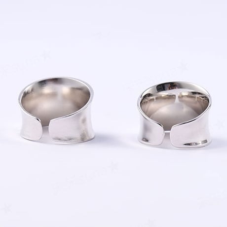 2type BTS JIMIN ジミン 着用モデル ワイドビッグリング マットリング 光沢 サムリング  SUNAYONI 正規品