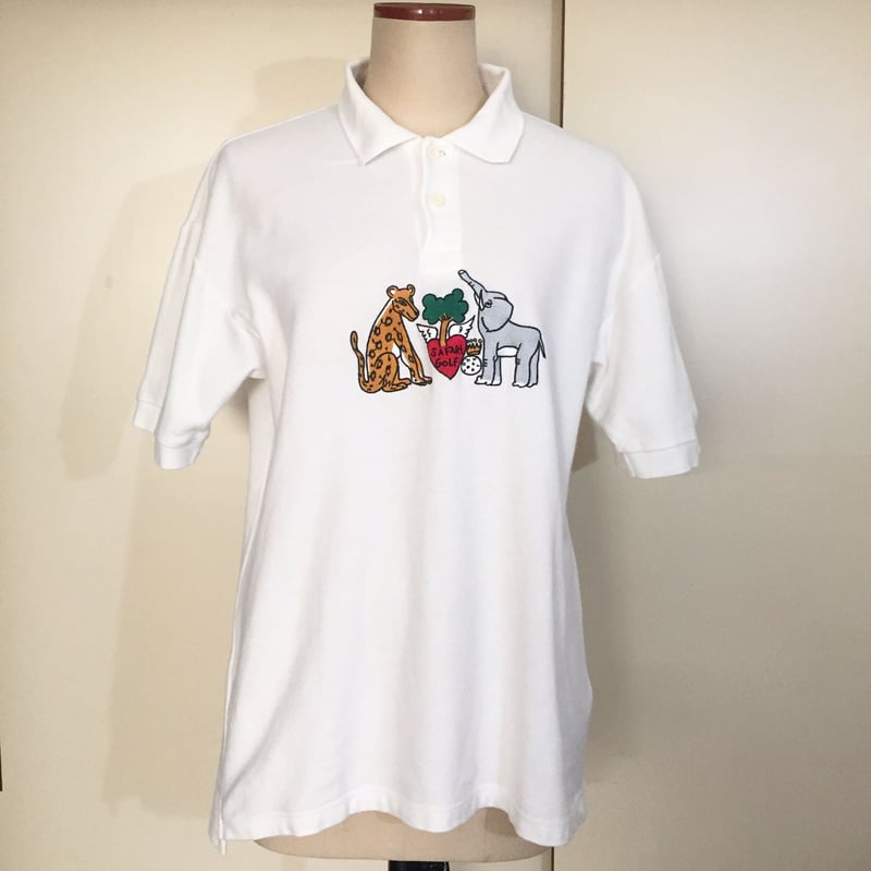 Jean-Charles de Castelbajac sport アニマル刺繍ポロシャツ |