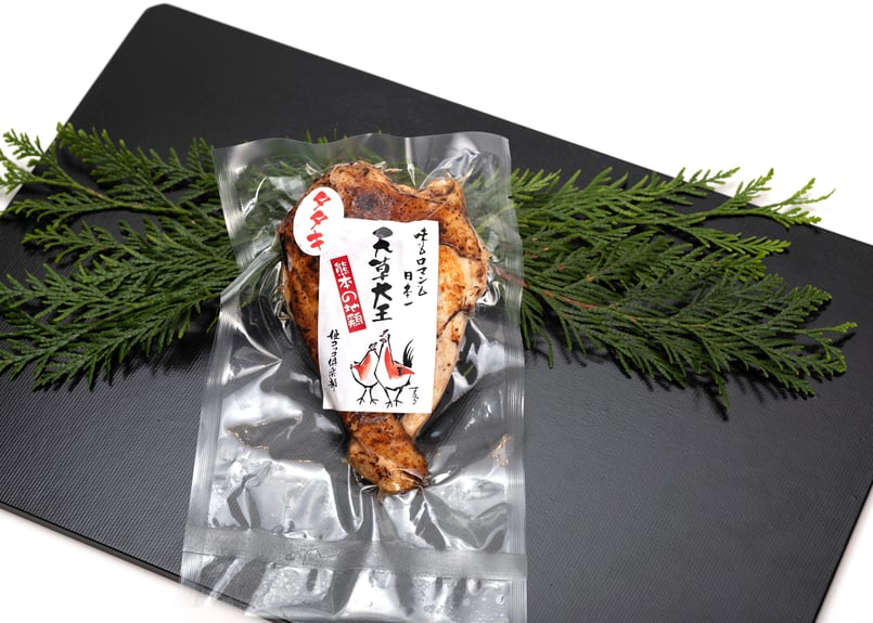 天草大王のももたたきシングルセット (老舗山内醤油ポン酢ボトルつき