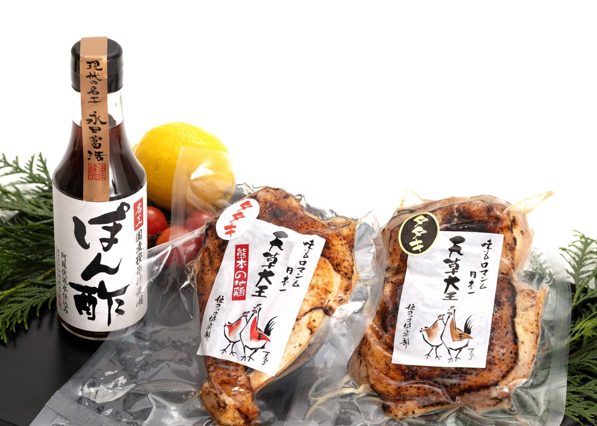 天草大王のたたきシングルセット (老舗山内醤油ポン酢ボトルつき