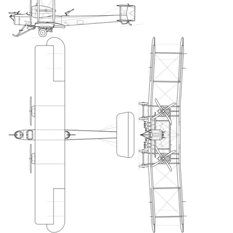 『飛行機　ビッカース・ヴィミー 1918』30-5916