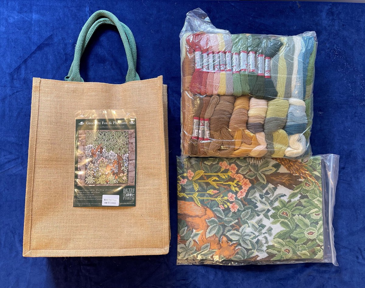 ベスラッセル グリーナリー・キツネとキジ【刺繍キット