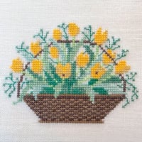 『チューリップの花かご』30-6323
