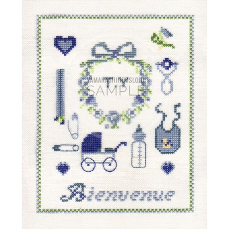 ベビーサンプラー【刺繍キット】